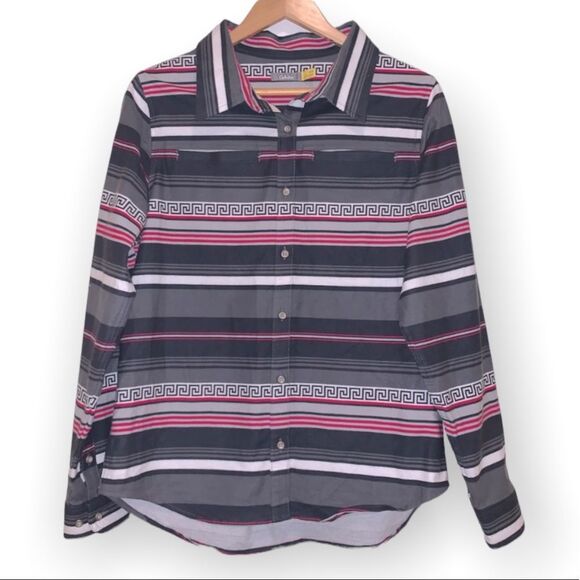 Cabela’s Flannel Shirt Sz M Button Front Western Print—like new! - Picture 13 of 14